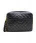 CHANEL（シャネル）の古着「マトラッセ フリンジチェーンショルダーバッグ」｜ブラック
