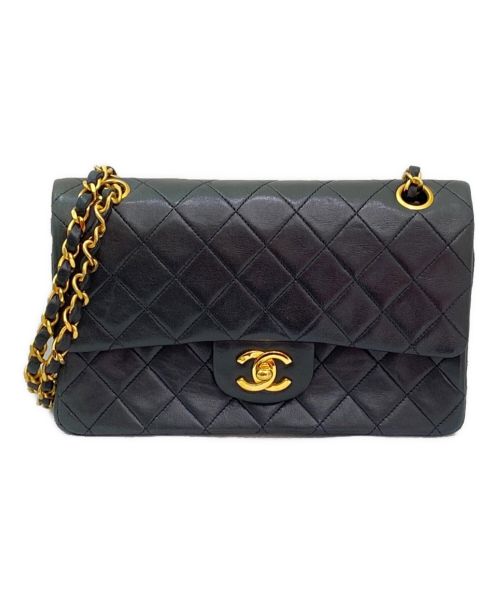 CHANEL（シャネル）CHANEL (シャネル) ダブルフラップマトラッセ23 ブラック サイズ:23の古着・服飾アイテム