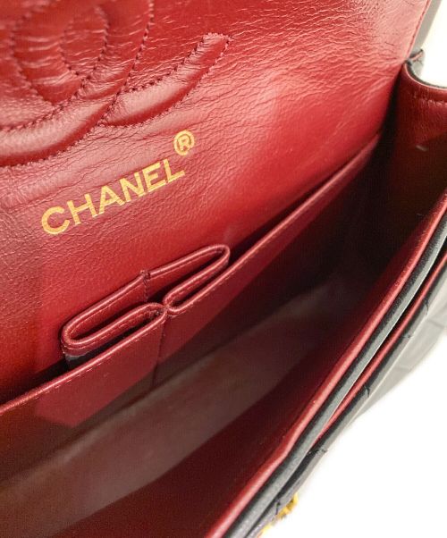 CHANEL（シャネル）CHANEL (シャネル) ダブルフラップマトラッセ23 ブラック サイズ:23の古着・服飾アイテム