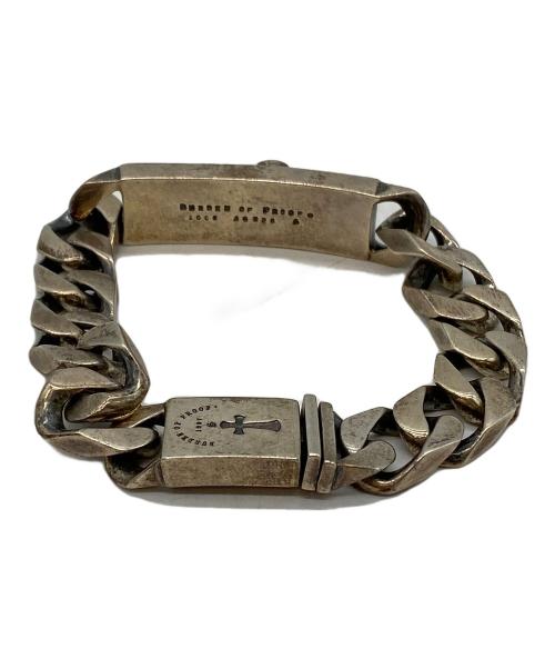 BURDEN OF PROOF（バーデンオブプルーフ）BURDEN OF PROOF (バーデンオブプルーフ) クロスIDブレスの古着・服飾アイテム