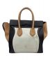 CELINE (セリーヌ) ハンドバッグ ブラック×ベージュ×ホワイト サイズ:-：55000円