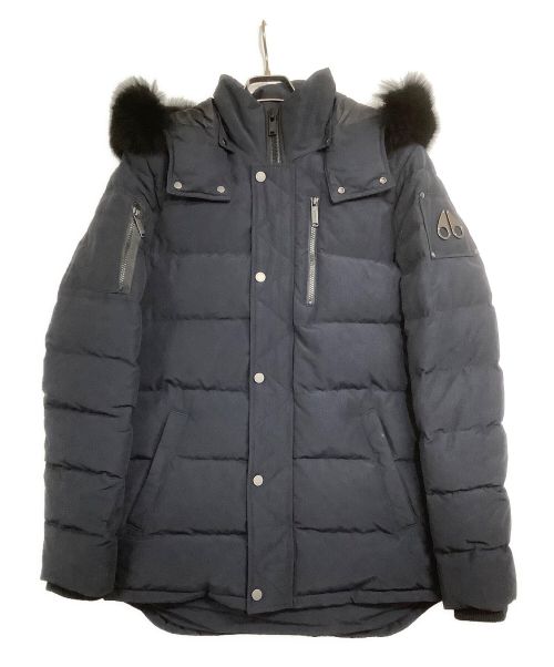 MOOSE KNUCKLES（ムース ナックルズ）MOOSE KNUCKLES (ムース ナックルズ) ダウンジャケット ネイビー サイズ:Sの古着・服飾アイテム