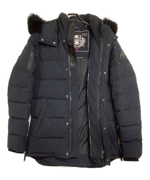 MOOSE KNUCKLES（ムース ナックルズ）MOOSE KNUCKLES (ムース ナックルズ) ダウンジャケット ネイビー サイズ:Sの古着・服飾アイテム