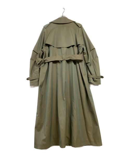 PUBLIC TOKYO（パブリックトウキョウ）PUBLIC TOKYO (パブリックトウキョウ) ハイクラストレンチコート カーキ サイズ:SIZE2の古着・服飾アイテム