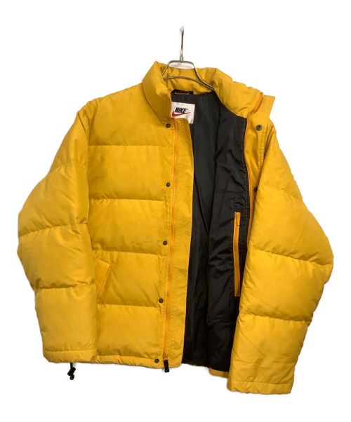 NIKE（ナイキ）NIKE (ナイキ) ダウンジャケット イエロー サイズ:Mの古着・服飾アイテム
