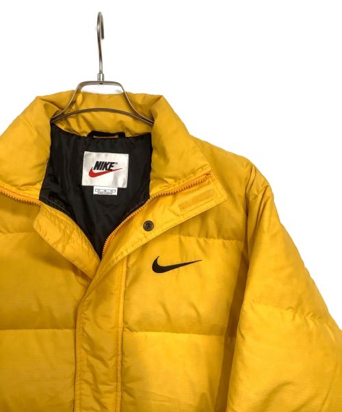 NIKE（ナイキ）NIKE (ナイキ) ダウンジャケット イエロー サイズ:Mの古着・服飾アイテム