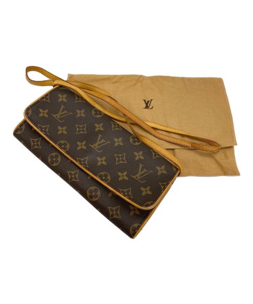 LOUIS VUITTON（ルイ ヴィトン）LOUIS VUITTON (ルイ ヴィトン) ポシェット ブラウンの古着・服飾アイテム