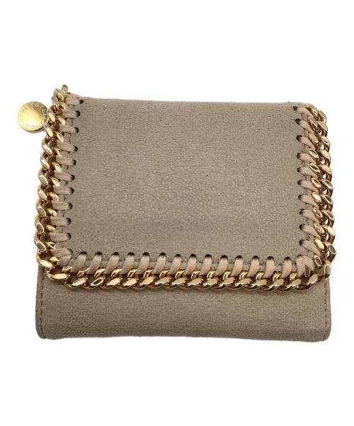 STELLA McCARTNEY（ステラマッカートニー）STELLA McCARTNEY (ステラマッカートニー) 3つ折り財布 ベージュの古着・服飾アイテム