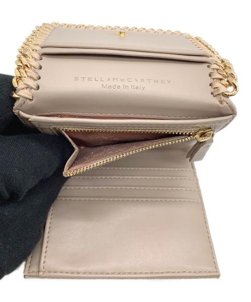 STELLA McCARTNEY（ステラマッカートニー）STELLA McCARTNEY (ステラマッカートニー) 3つ折り財布 ベージュの古着・服飾アイテム