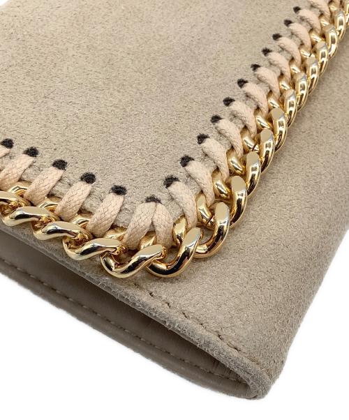 STELLA McCARTNEY（ステラマッカートニー）STELLA McCARTNEY (ステラマッカートニー) 3つ折り財布 ベージュの古着・服飾アイテム