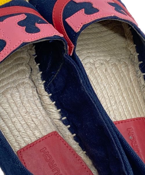 TORY BURCH（トリーバーチ）TORY BURCH (トリーバーチ) ポッピーエスパドリーユ ブラック サイズ:US6.5の古着・服飾アイテム