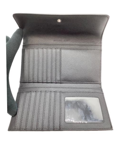 MICHAEL KORS（マイケル・コース）MICHAEL KORS (マイケルコース) 長財布 ブラックの古着・服飾アイテム