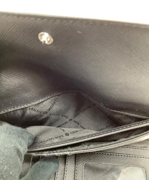 MICHAEL KORS（マイケル・コース）MICHAEL KORS (マイケルコース) 長財布 ブラックの古着・服飾アイテム