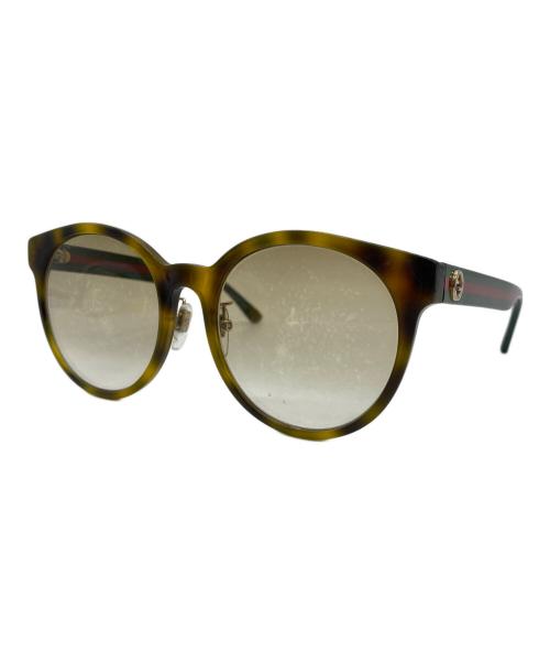 GUCCI（グッチ）GUCCI (グッチ) サングラス ブラウンの古着・服飾アイテム