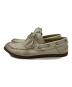 GUCCI (グッチ) デッキシューズ ベージュ サイズ:SIZE 41 1/2：3500円