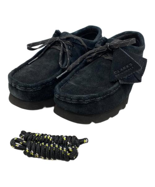 CLARKS（クラークス）CLARKS (クラークス) BEAMS BOY (ビームスボーイ) GORE-TEXワラビー ブラック サイズ:23.5㎝の古着・服飾アイテム