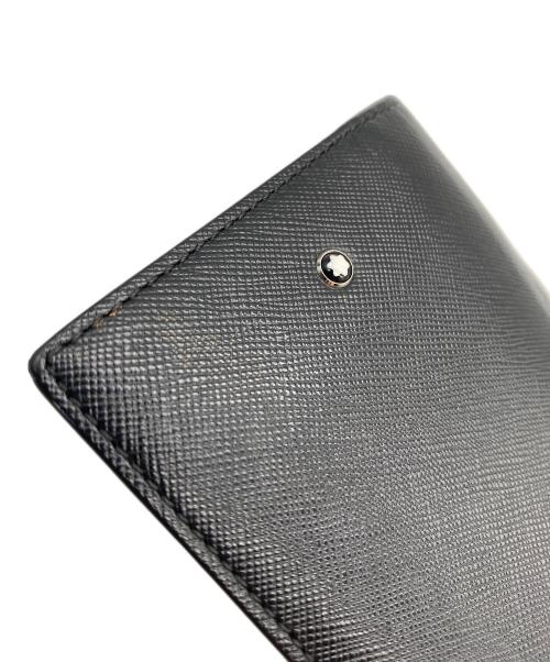 MONTBLANC（モンブラン）MONTBLANC (モンブラン) 長財布 ブラックの古着・服飾アイテム