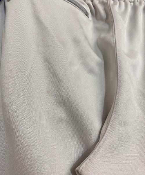 Needles（ニードルズ）Needles (ニードルズ) STUDIOUS (ステュディオス) トラックパンツ ライトグレー×パープル サイズ:Ｍの古着・服飾アイテム