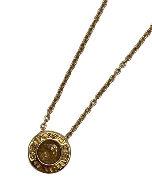 COACH（コーチ）COACH (コーチ) オープンサークルストーンストランド ネックレスの古着・服飾アイテム