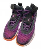 NIKEナイキ）の古着「AIR JORDAN 36 PF」｜パープル×オレンジ