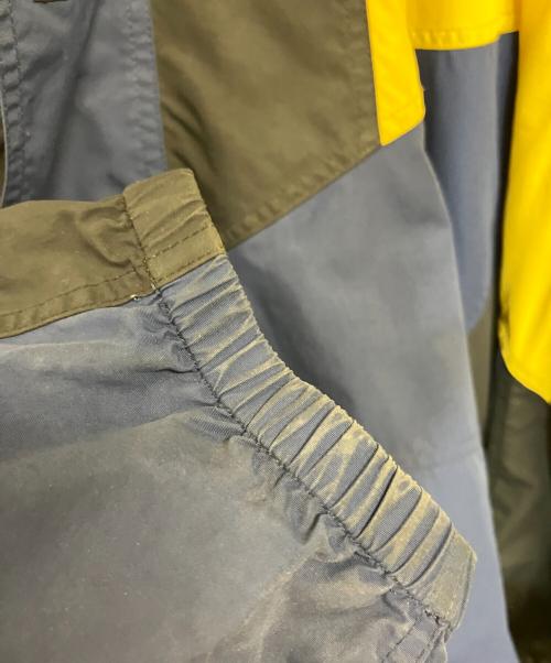 BALENCIAGA（バレンシアガ）BALENCIAGA (バレンシアガ) ダブルヘムウインドブレーカー イエロー×ネイビー サイズ:46の古着・服飾アイテム