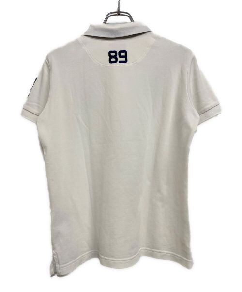 PEARLY GATES（パーリーゲイツ）PEARLY GATES (パーリーゲイツ) ゴルフウェア (ポロシャツ) ホワイト サイズ:SIZE 4の古着・服飾アイテム