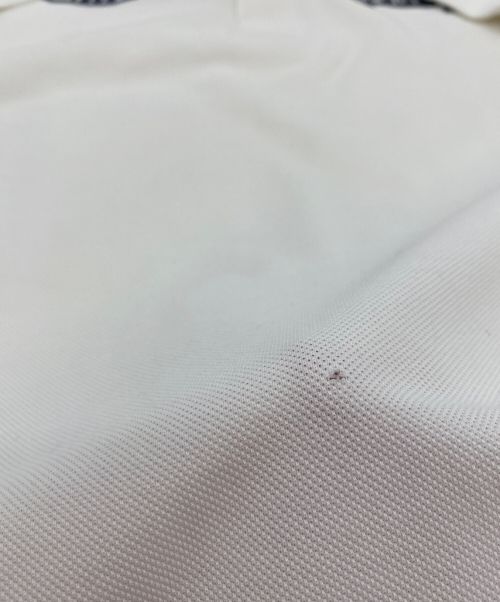 PEARLY GATES（パーリーゲイツ）PEARLY GATES (パーリーゲイツ) ゴルフウェア (ポロシャツ) ホワイト サイズ:SIZE 4の古着・服飾アイテム