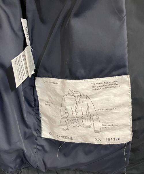 ASPESI（アスペジ）ASPESI (アスペジ) GEREMIA TECH BLAZER ブラック サイズ:Lの古着・服飾アイテム