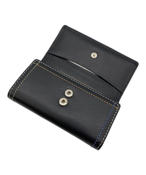 PAUL SMITH（ポールスミス）PAUL SMITH (ポールスミス) ダブルステッチキーケース ブラックの古着・服飾アイテム