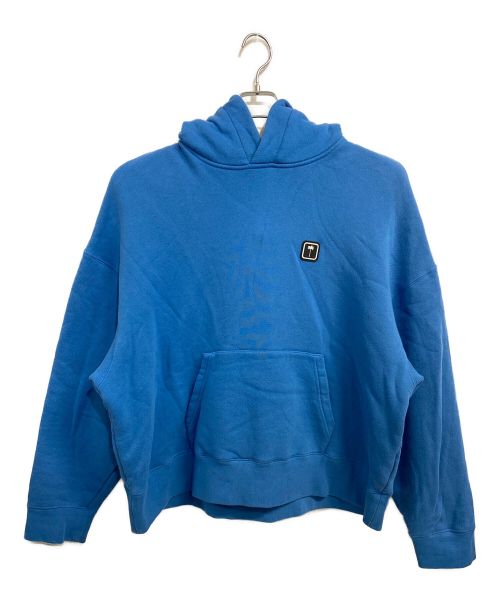 Palm Angels（パーム エンジェルス）Palm Angels (パーム エンジェルス) プルオーバーフーディ ライトブルー サイズ:EUR Lの古着・服飾アイテム