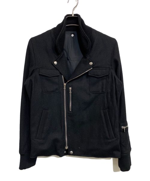 UNDERCOVER（アンダーカバー）UNDERCOVER (アンダーカバー) ライダースジャケット+レザーベスト ブラック サイズ:SIZE 3 (L)の古着・服飾アイテム