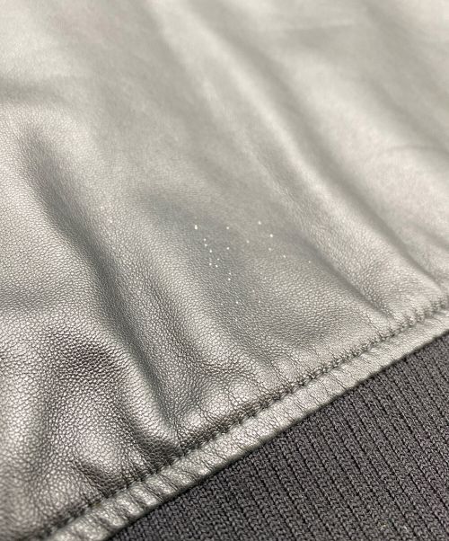 UNDERCOVER（アンダーカバー）UNDERCOVER (アンダーカバー) ライダースジャケット+レザーベスト ブラック サイズ:SIZE 3 (L)の古着・服飾アイテム