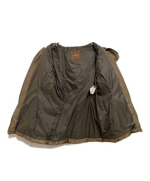 MONCLER（モンクレール）MONCLER (モンクレール) ダウンジャケット ブラウン サイズ:SIZE 1の古着・服飾アイテム