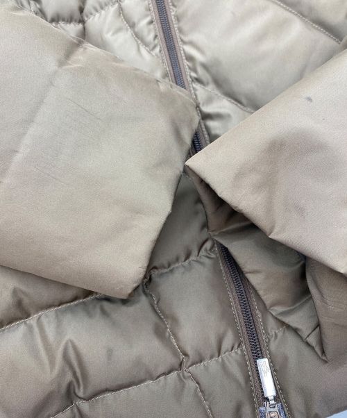 MONCLER（モンクレール）MONCLER (モンクレール) ダウンジャケット ブラウン サイズ:SIZE 1の古着・服飾アイテム
