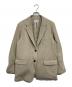 ETRE TOKYO（エトレトウキョウ）の古着「ウーリーシングルジャケット」｜ライトグレージュ