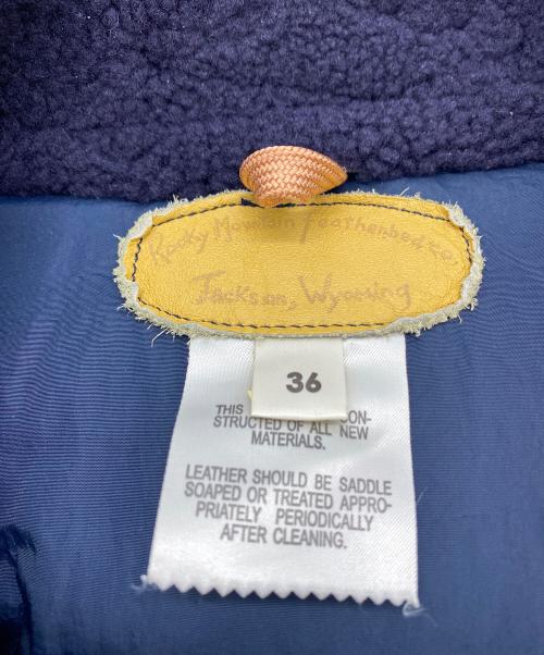 RockyMountainFeatherBed（ロッキーマウンテンフェザーベッド）RockyMountainFeatherBed (ロッキーマウンテンフェザーベッド) Christy Vest ネイビー サイズ:SIZE 36の古着・服飾アイテム