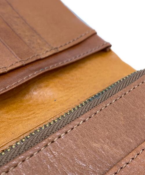 CLEDRAN（クレドラン）CLEDRAN (クレドラン) 2つ折り財布 ブラウンの古着・服飾アイテム