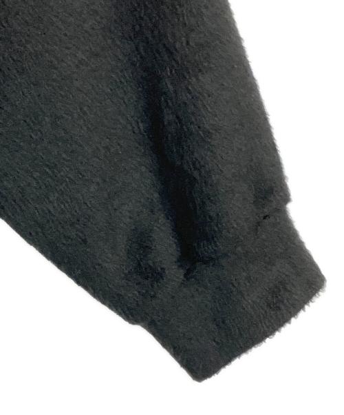 CULLNI（クルニ）CULLNI (クルニ) STUDIOUS (ステュディオス) 別注 シャギーハーフジップパーカー ブラック サイズ:SIZE 2の古着・服飾アイテム