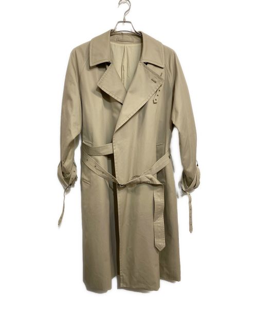 BLURHMS（ブラームス）BLURHMS (ブラームス) Gabardine Double Belt Trench Coat ベージュ サイズ:SIZE 2の古着・服飾アイテム