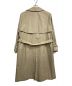 BLURHMS (ブラームス) Gabardine Double Belt Trench Coat ベージュ サイズ:SIZE 2：37000円