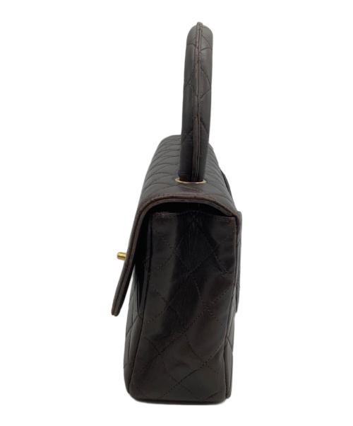 CHANEL（シャネル）CHANEL (シャネル) クラシックフラップハンドバッグ ダークブラウンの古着・服飾アイテム