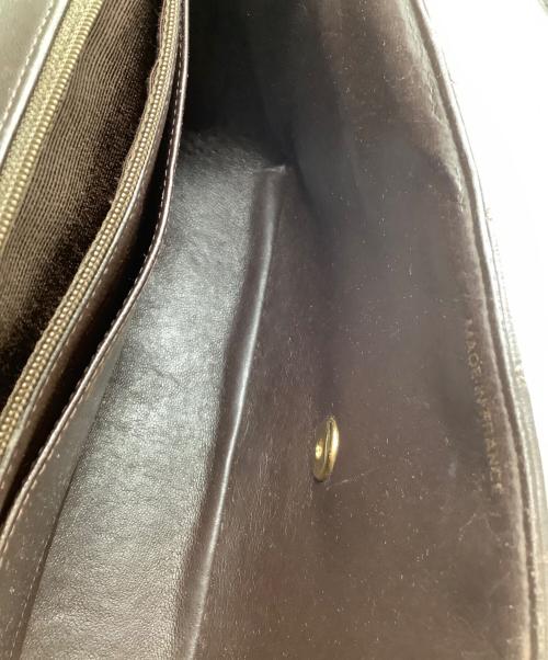 CHANEL（シャネル）CHANEL (シャネル) クラシックフラップハンドバッグ ダークブラウンの古着・服飾アイテム