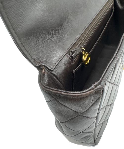 CHANEL（シャネル）CHANEL (シャネル) クラシックフラップハンドバッグ ダークブラウンの古着・服飾アイテム