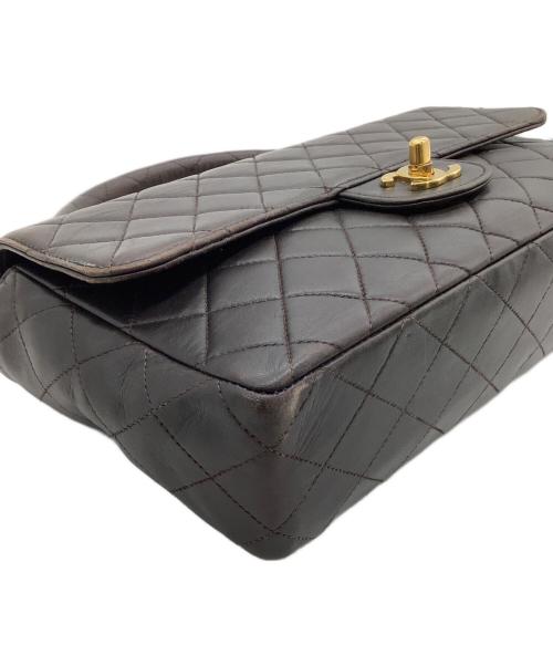 CHANEL（シャネル）CHANEL (シャネル) クラシックフラップハンドバッグ ダークブラウンの古着・服飾アイテム