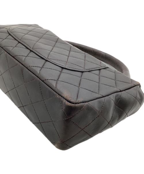 CHANEL（シャネル）CHANEL (シャネル) クラシックフラップハンドバッグ ダークブラウンの古着・服飾アイテム