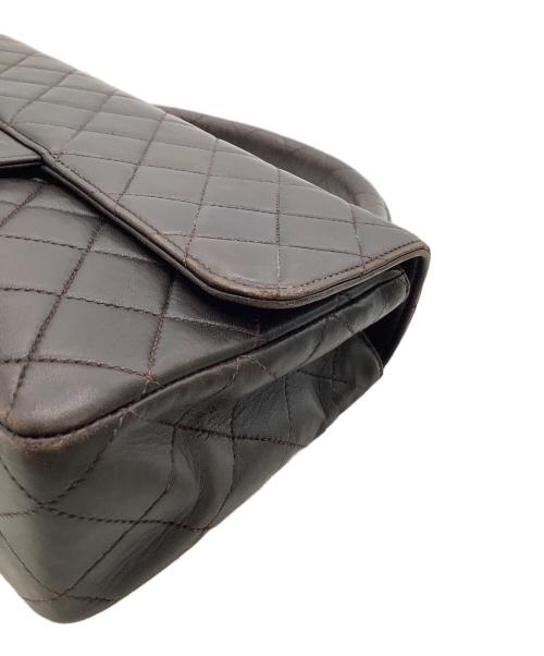 CHANEL（シャネル）CHANEL (シャネル) クラシックフラップハンドバッグ ダークブラウンの古着・服飾アイテム