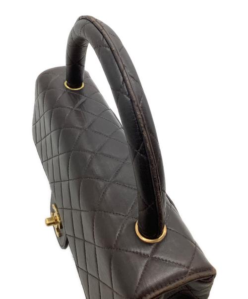 CHANEL（シャネル）CHANEL (シャネル) クラシックフラップハンドバッグ ダークブラウンの古着・服飾アイテム