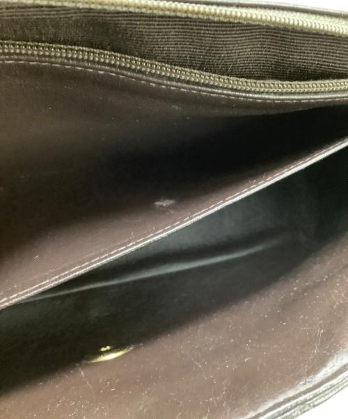 CHANEL（シャネル）CHANEL (シャネル) クラシックフラップハンドバッグ ダークブラウンの古着・服飾アイテム