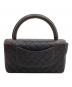 CHANEL (シャネル) クラシックフラップハンドバッグ ダークブラウン：270000円