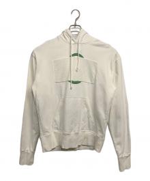 MM6 Maison Margiela（エムエムシックスメゾンマルジェラ）の古着「グラフィックフーディ」｜ホワイト